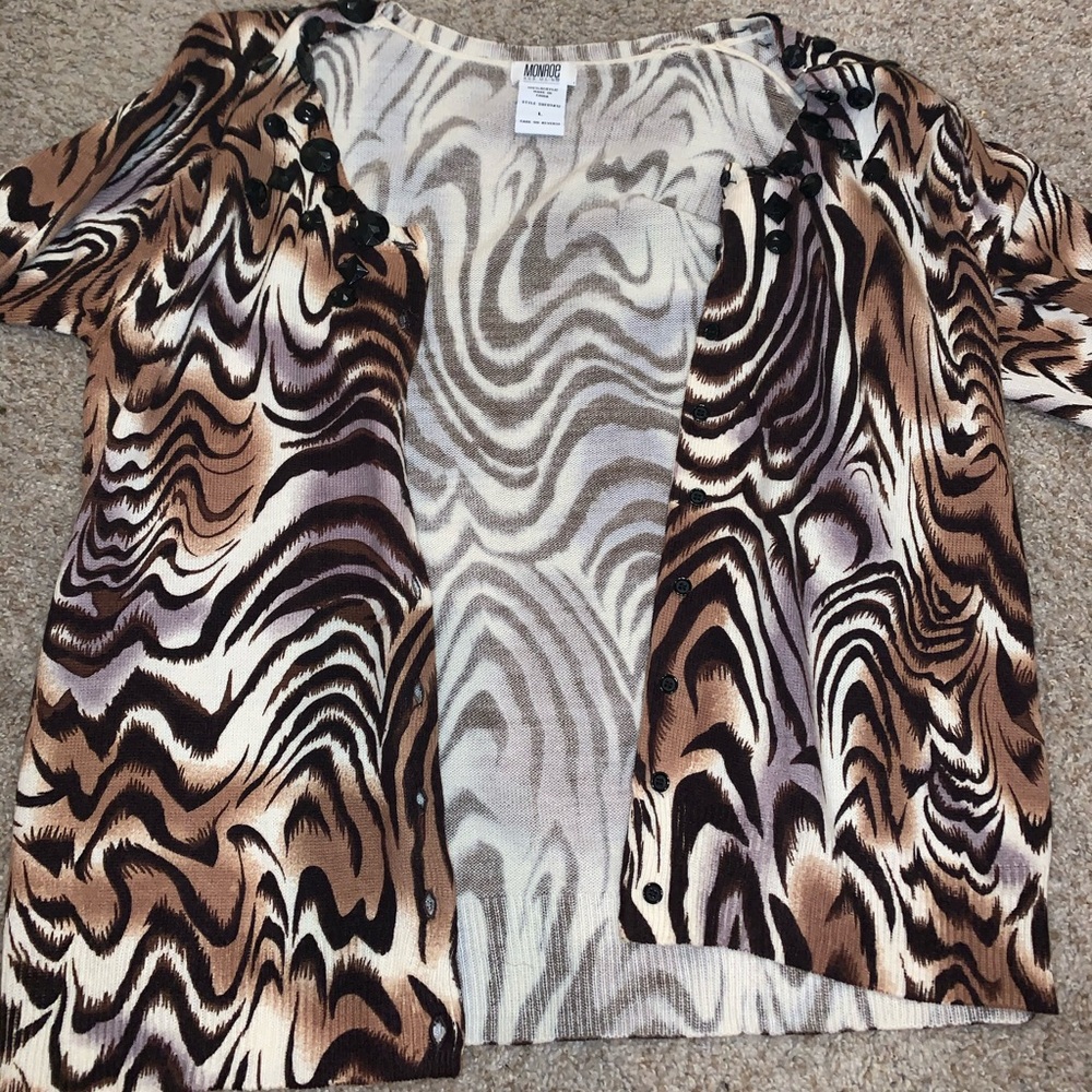 3/4 length cardigan
